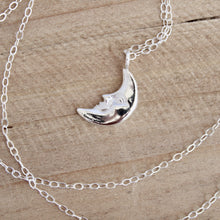 Moon Face Necklace