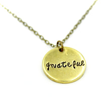 Grateful Necklace