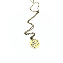 Allow Yourself To Grow Necklace