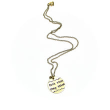 Fuck What They Think Necklace