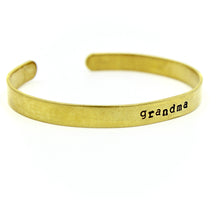 Personalized Bracelet - Brass