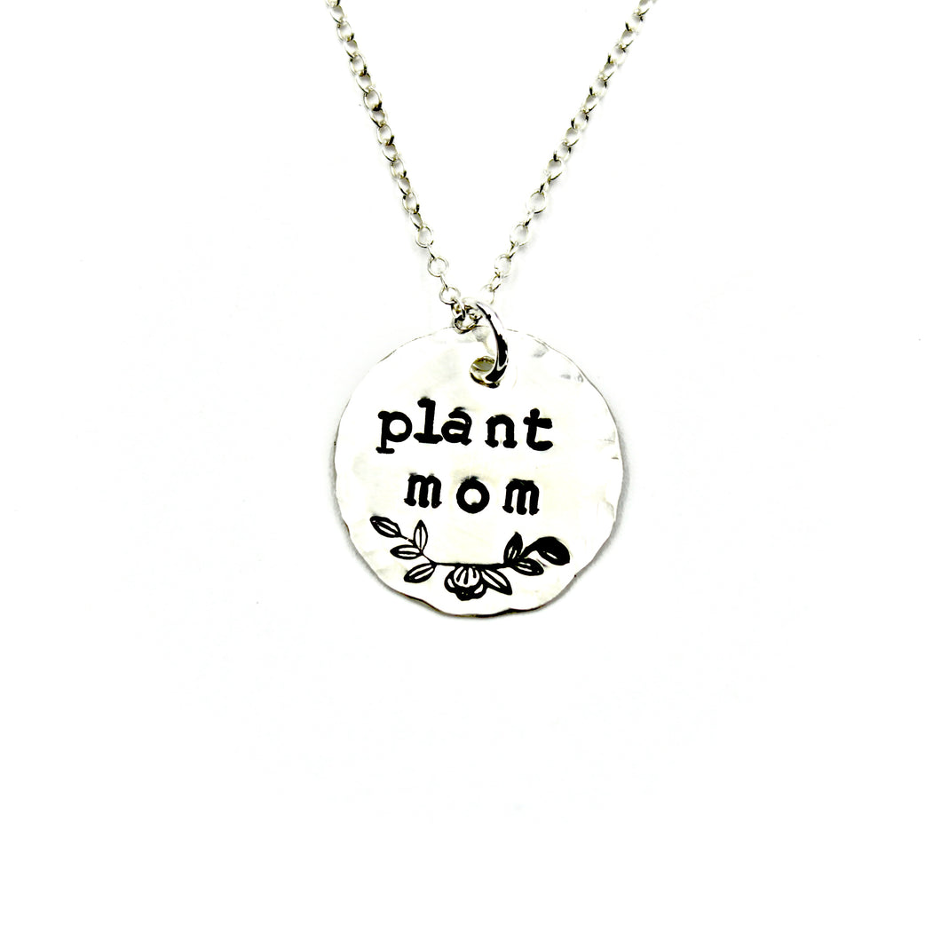 Plant Mom Necklace