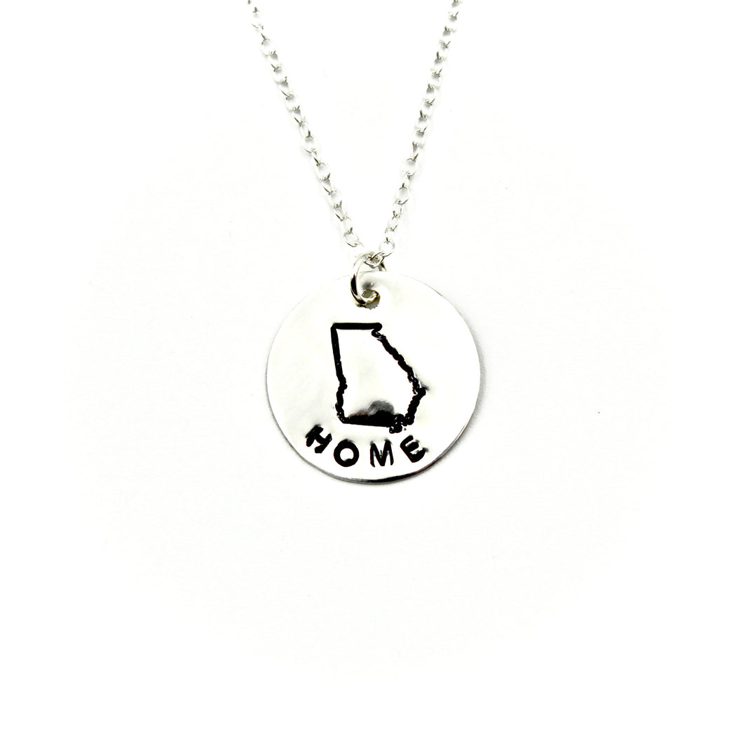 Home State of Georgia Necklace