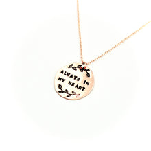 Always In My Heart Rose Gold-Filled Necklace